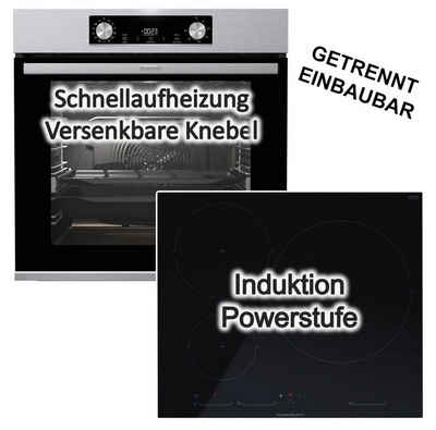 GORENJE Backofen-Set Schnellaufheizung mit Küppersbusch Induktionskochfeld - autark, 60 cm