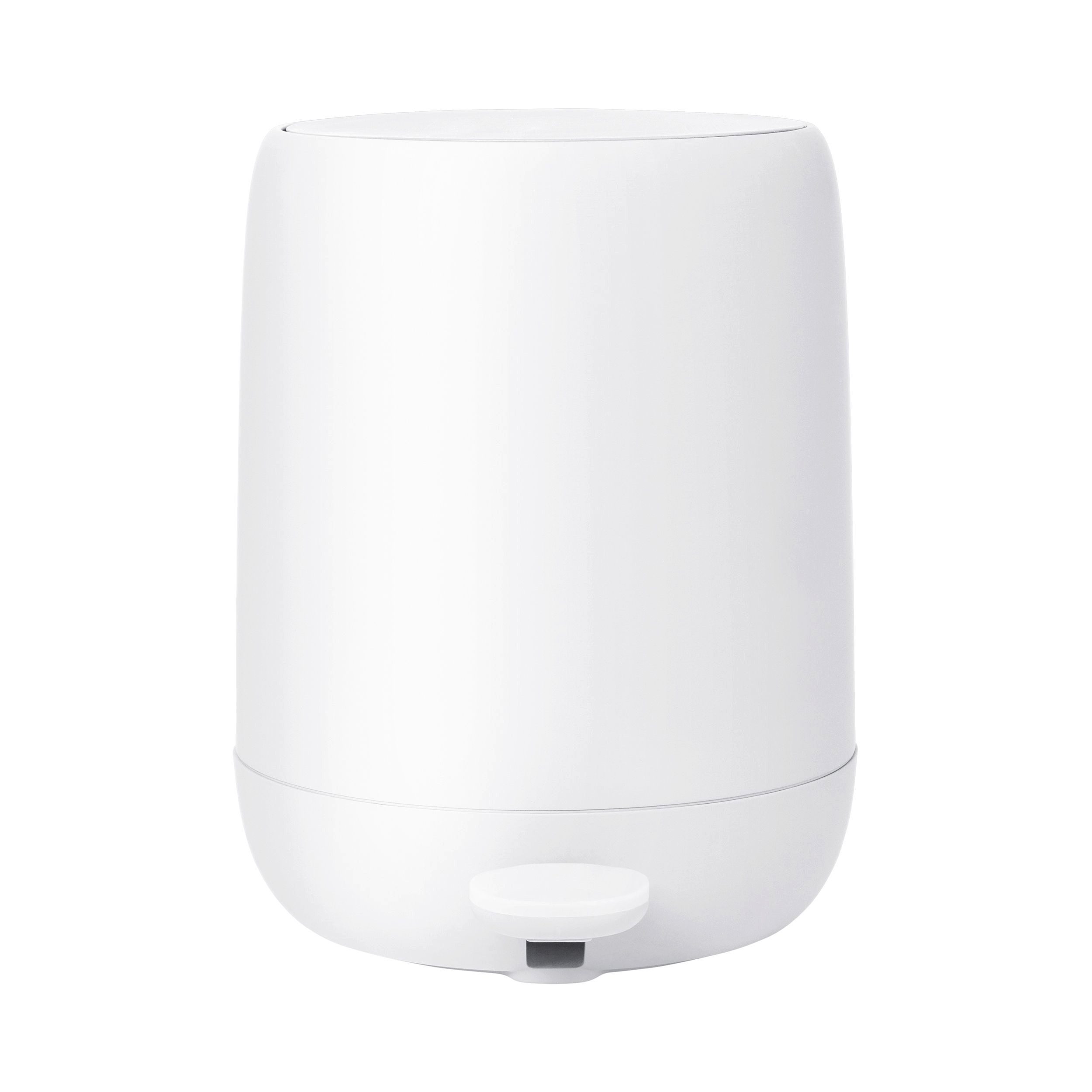 blomus Mülleimer -SONO- Designer Treteimer: Eleganz mit praktischen Funktionen, Soft-Close, Matte Oberfläche, 3 oder 5 Liter, Hygienisch, Designstark