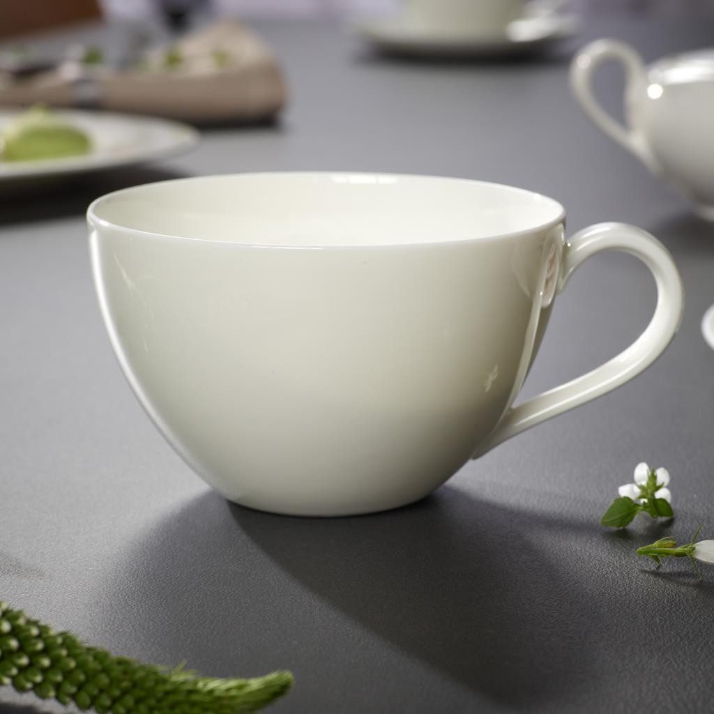 Villeroy & Boch Tasse Anmut Kaffeetassen 280 ml 6er Set, 6-tlg., Porzellan