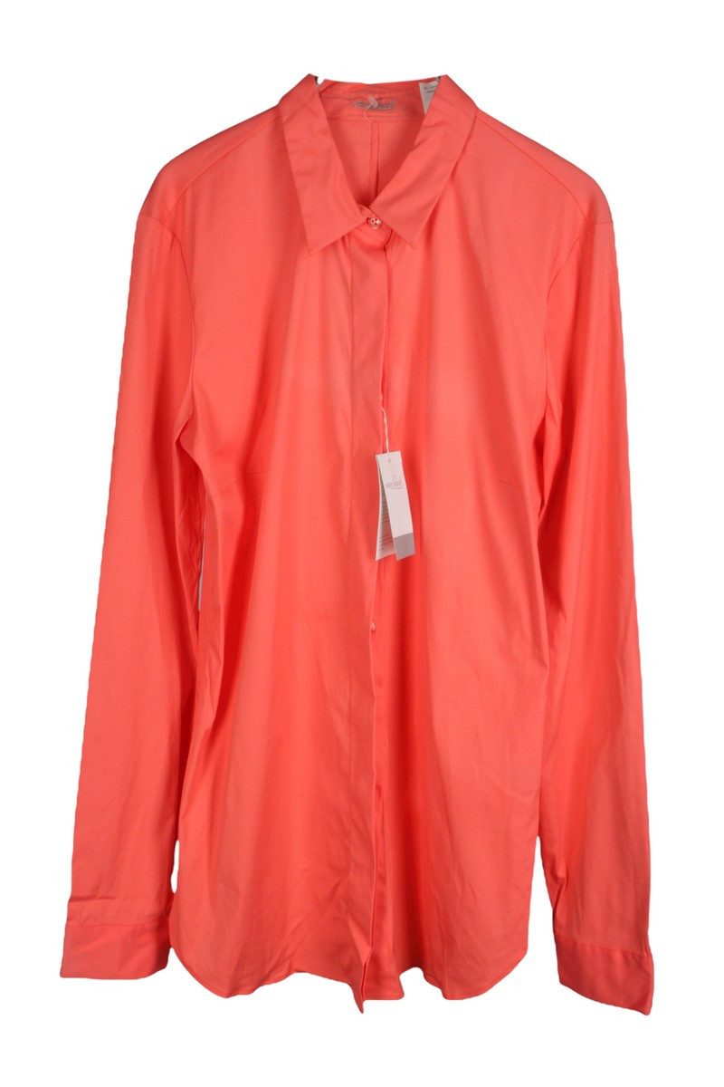 Van Laack Shirttop Van Laack Damen Bluse Gr. 38 Orange Neu