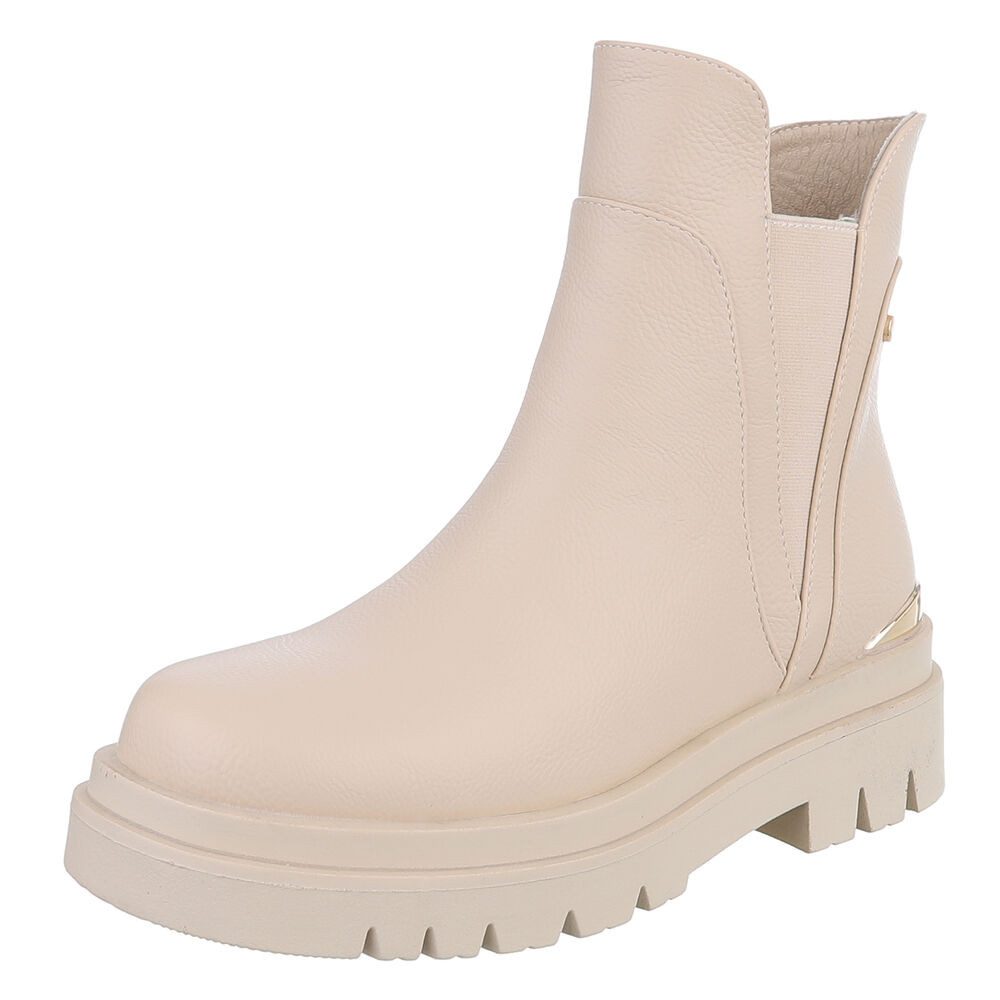 Ital-Design Stilvolle Stiefeletten mit Reißverschluss für günstig online kaufen