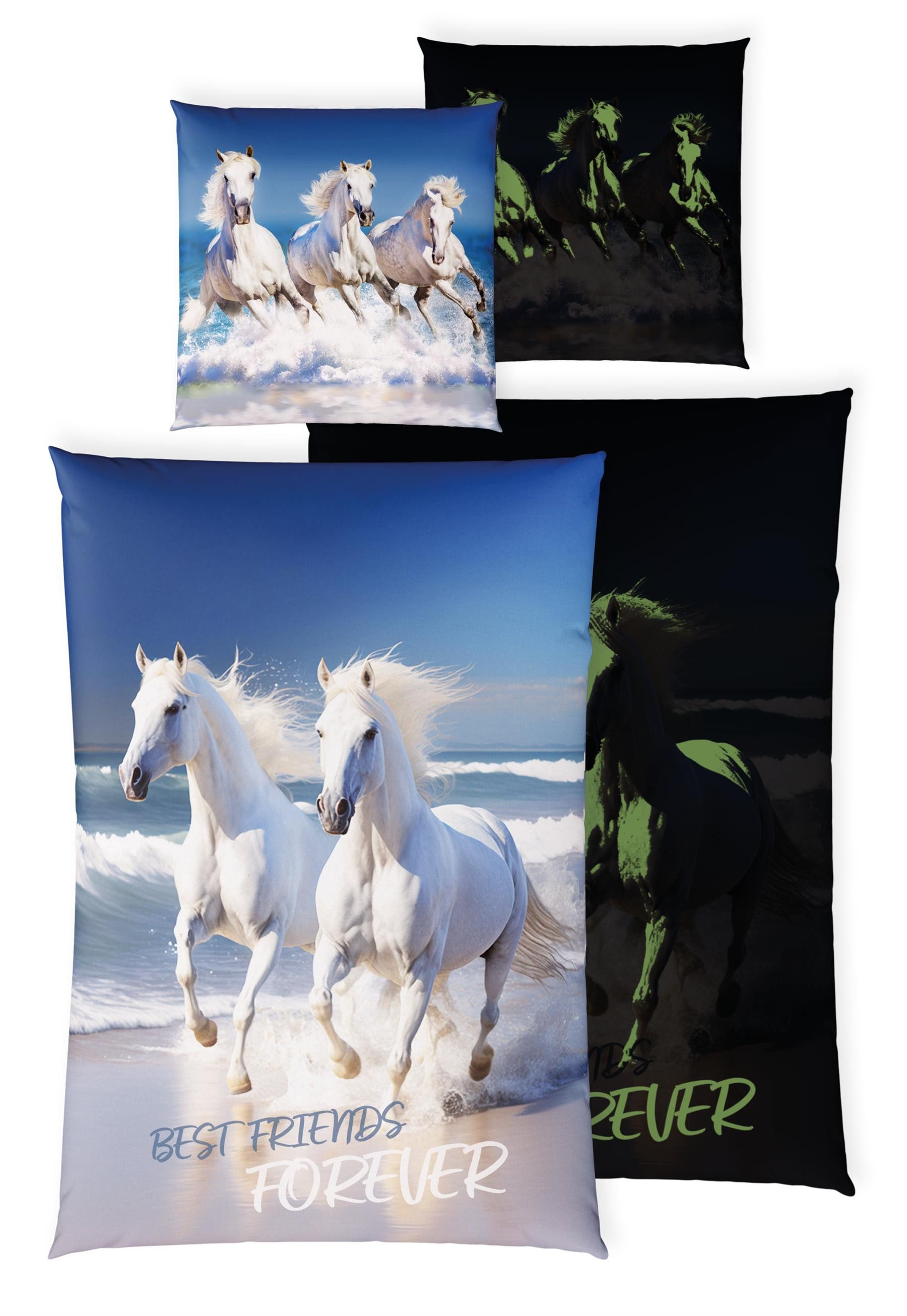 Carpe Sonno Kinderbettwäsche 135x200 +10 SPIELE günstig online kaufen
