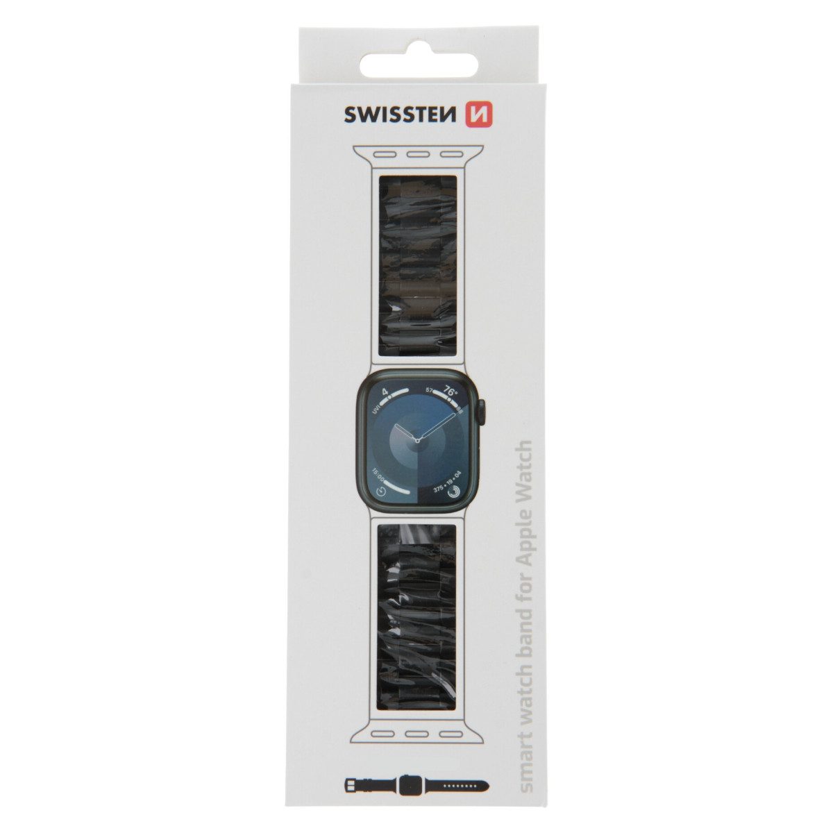 SWISSTEN Smartwatch-Armband, Edelstahlarmband passend für Apple Watch 42–49 günstig online kaufen