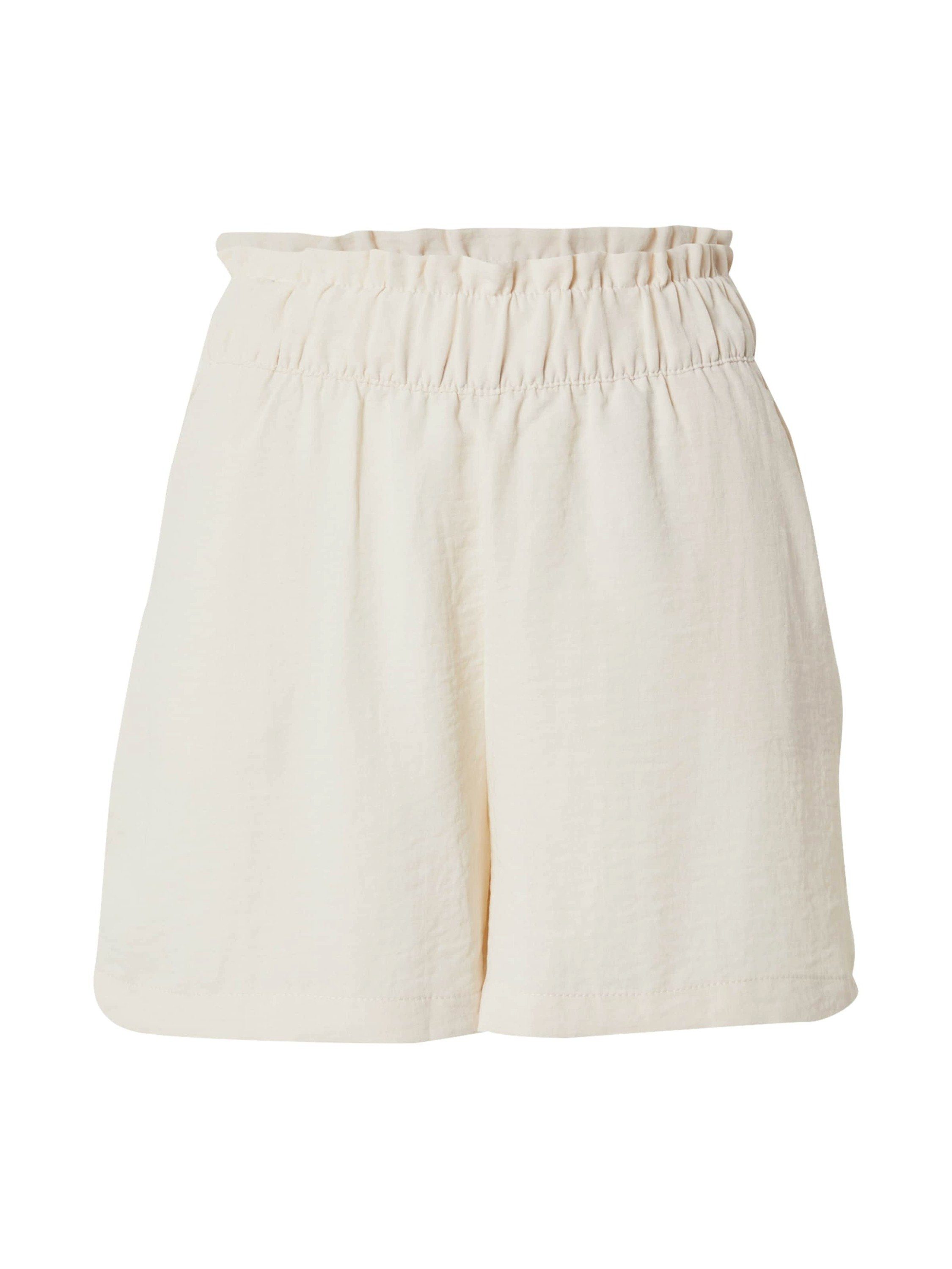 JDY Shorts Gry (1-tlg) Drapiert/gerafft, Rüschen