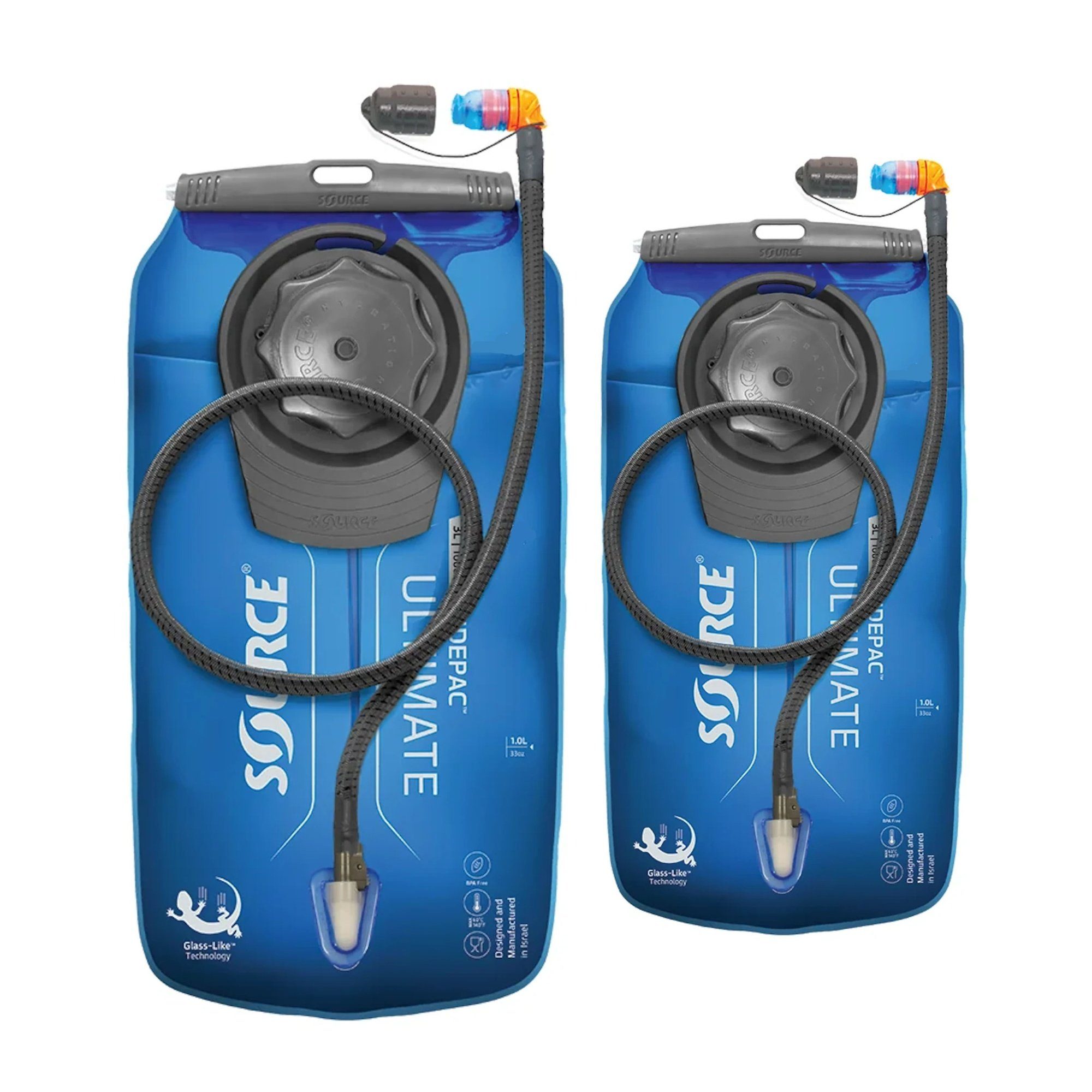 Source Trinkblase Widepac Ultimate alpine blue Trinksystem für Rucksäcke