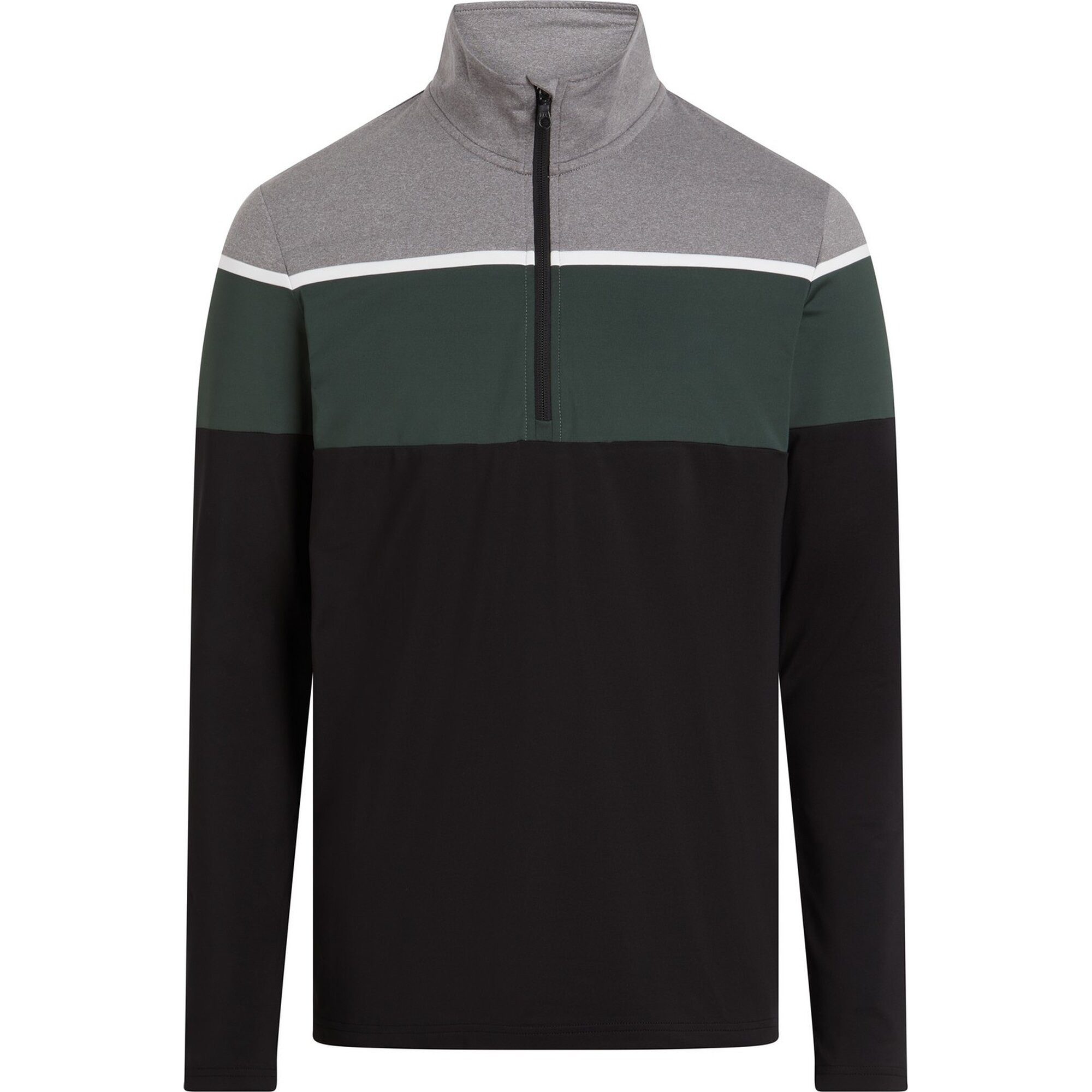 McKINLEY Rollkragenshirt He.-Unterjacke Diego II M BLACK NIGHT/GREEN DA