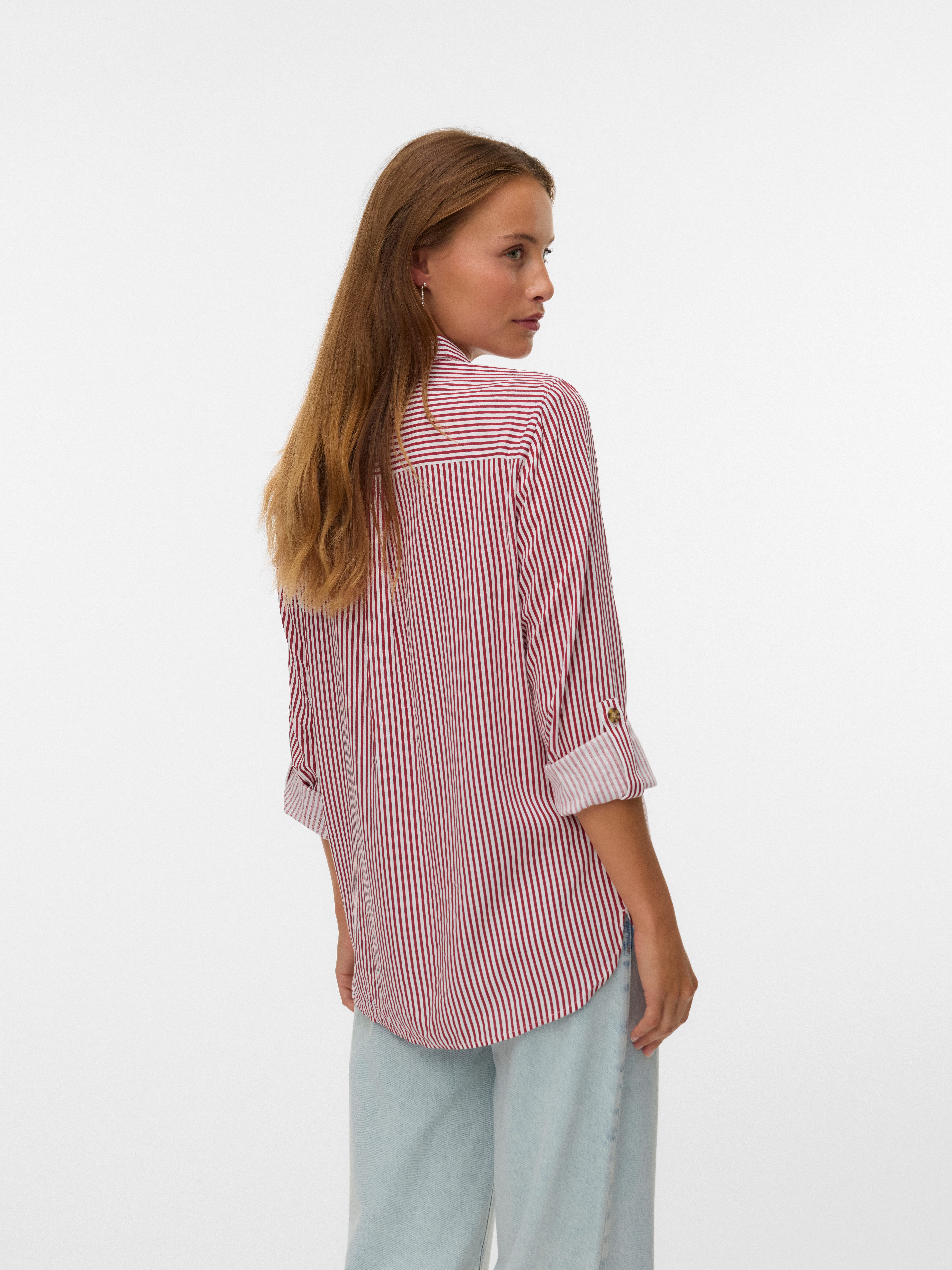 Vero Moda Hemdbluse VMBUMPY L/S SHIRT NEW WVN GA NOOS Viskose, regular fit günstig online kaufen