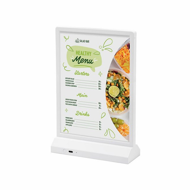 Showdown Displays Hängevitrine Showdown Displays LED T Aufsteller - A5 Hoch günstig online kaufen