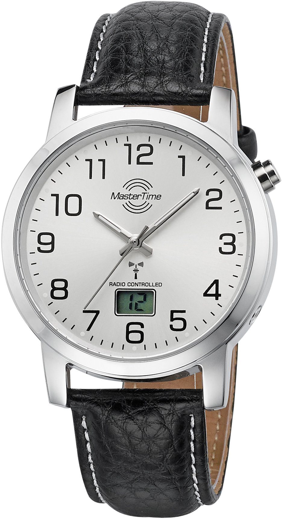 MASTER TIME Funkuhr Basic MTGA-10294-12L, Armbanduhr, Quarzuhr, Herrenuhr, günstig online kaufen