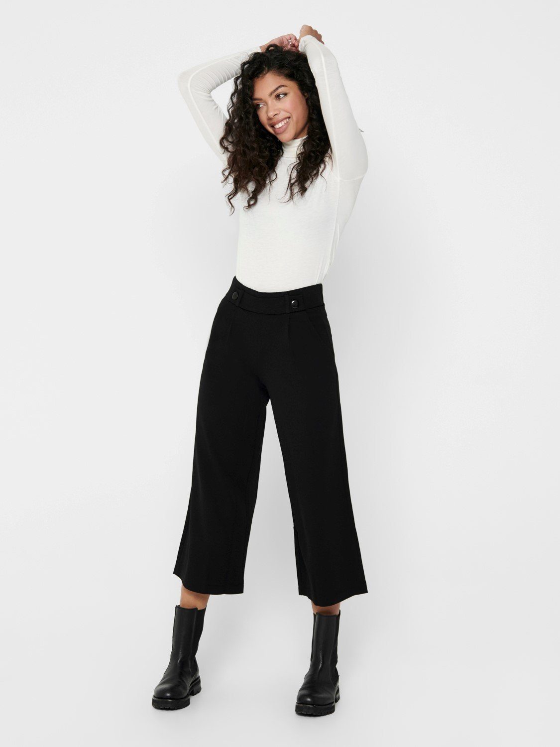 JACQUELINE de YONG Stoffhose Wide Fit günstig online kaufen