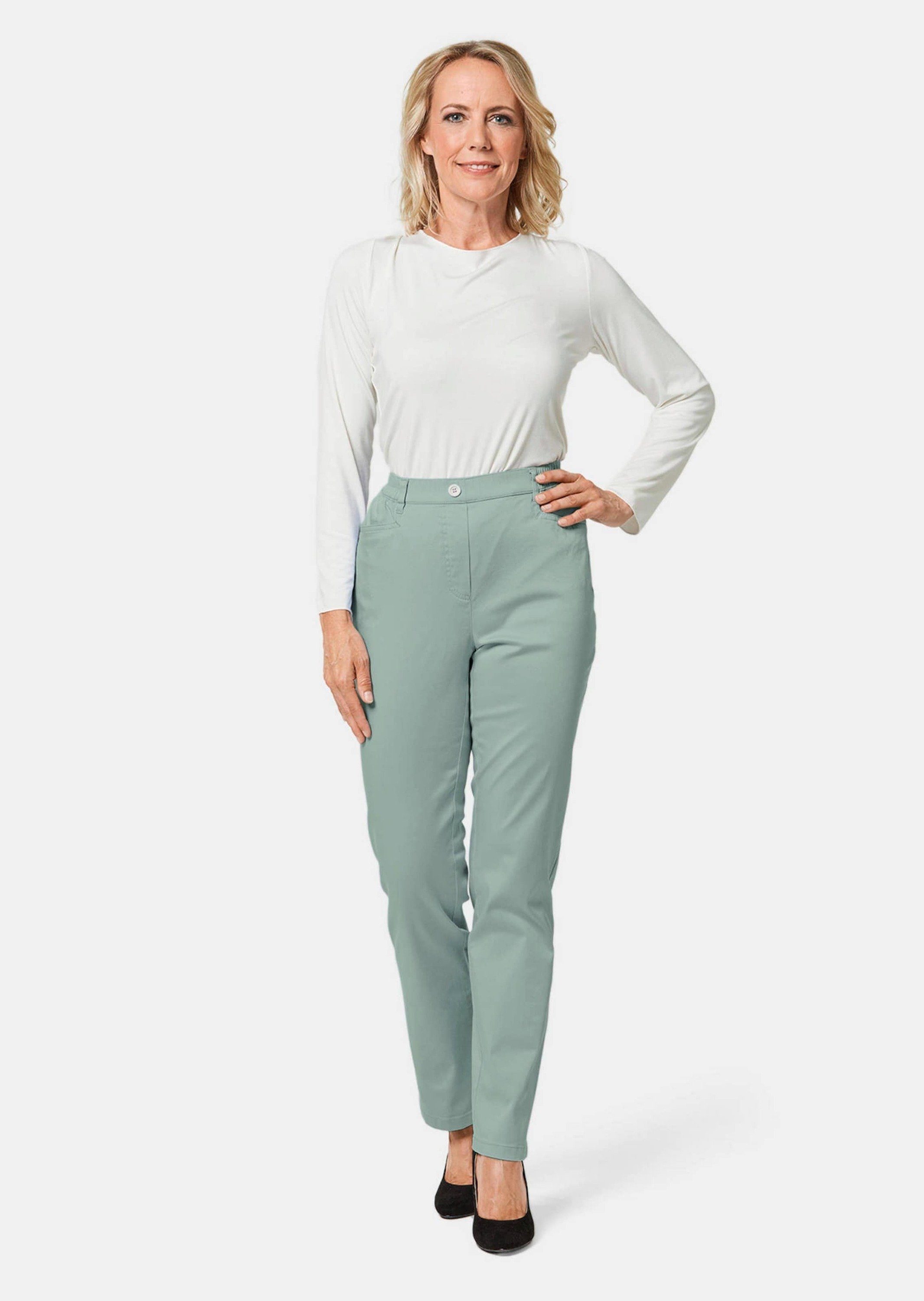 GOLDNER Schlupfhose Leichte Baumwollschlupfhose MARTHA günstig online kaufen