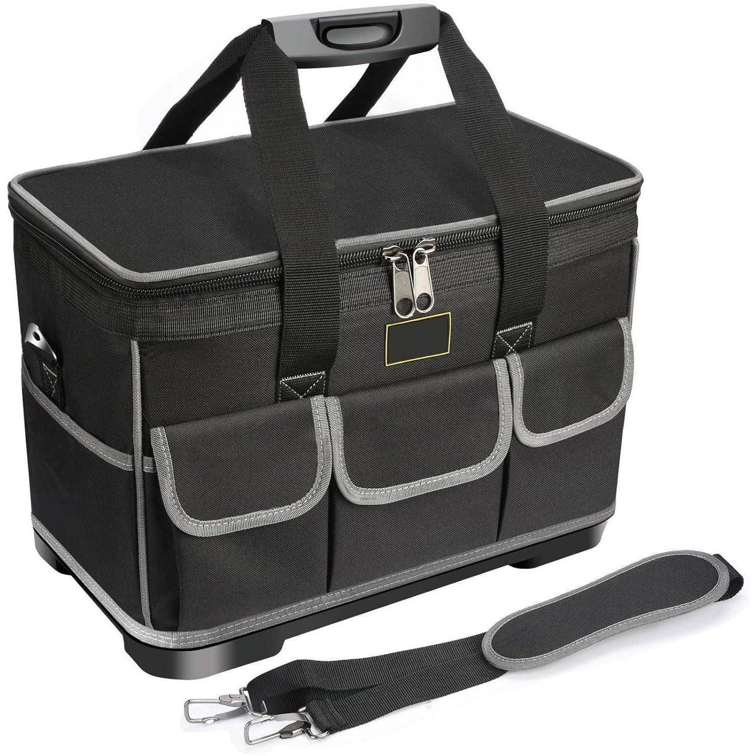 LuxusKollektion Werkzeugtasche Werkzeugtasche Organizer Groß Wasserdicht Schwarz