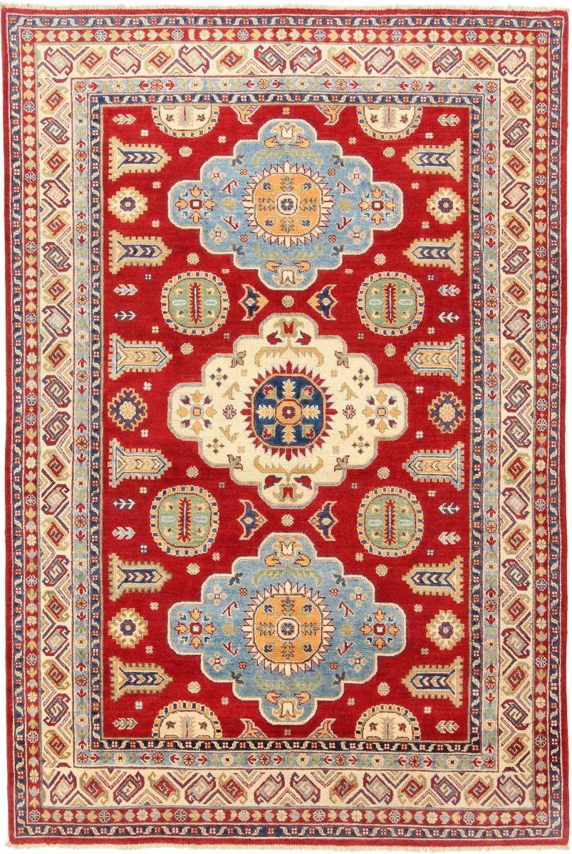 Orientteppich Kazak 186x280 Handgeknüpfter Orientteppich, Nain Trading, rechteckig, Höhe: 5 mm