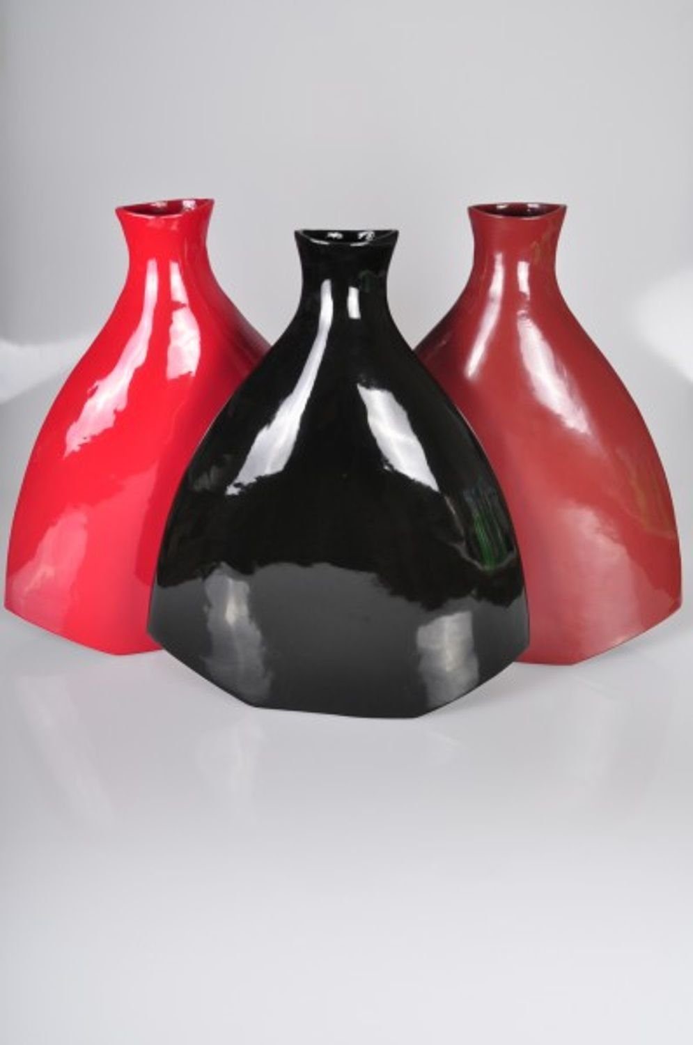 BURI Tischvase Deko-Vase versch. Farben