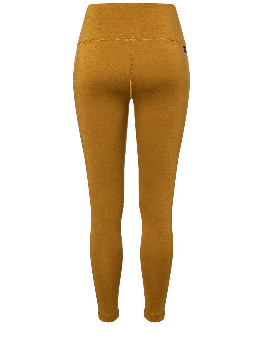 SUPER.NATURAL Funktionstights Merino Tight Merino-Materialmix RISE funktioneller TIGHT Cumin W HIGH