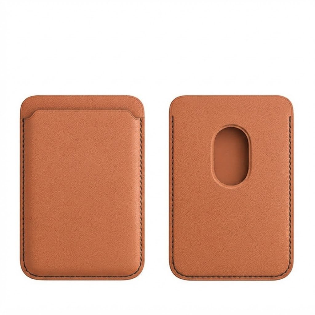 Futurea Kartenetui MagSafe Kunstleder Wallet Kartenhülle für Apple iPhone 17 bis 12, magnetisch für Apple iPhone 17,16,15 Pro Max