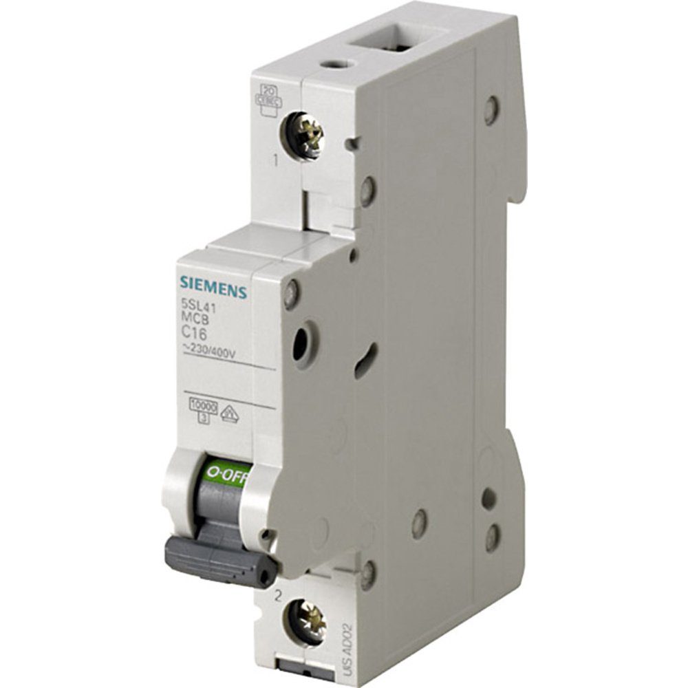 Schalter Siemens 5SL41036 5SL4103-6 Leitungsschutzschalter 1polig 3 A 230 V