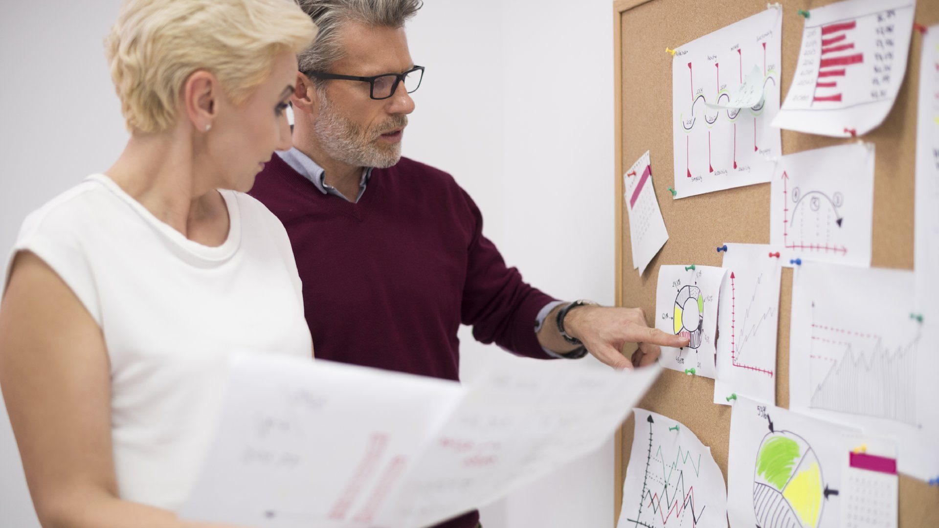 ALLboards Memoboard ALLboards Pinnwand mit Holz Rahmen Korktafel Korkwand