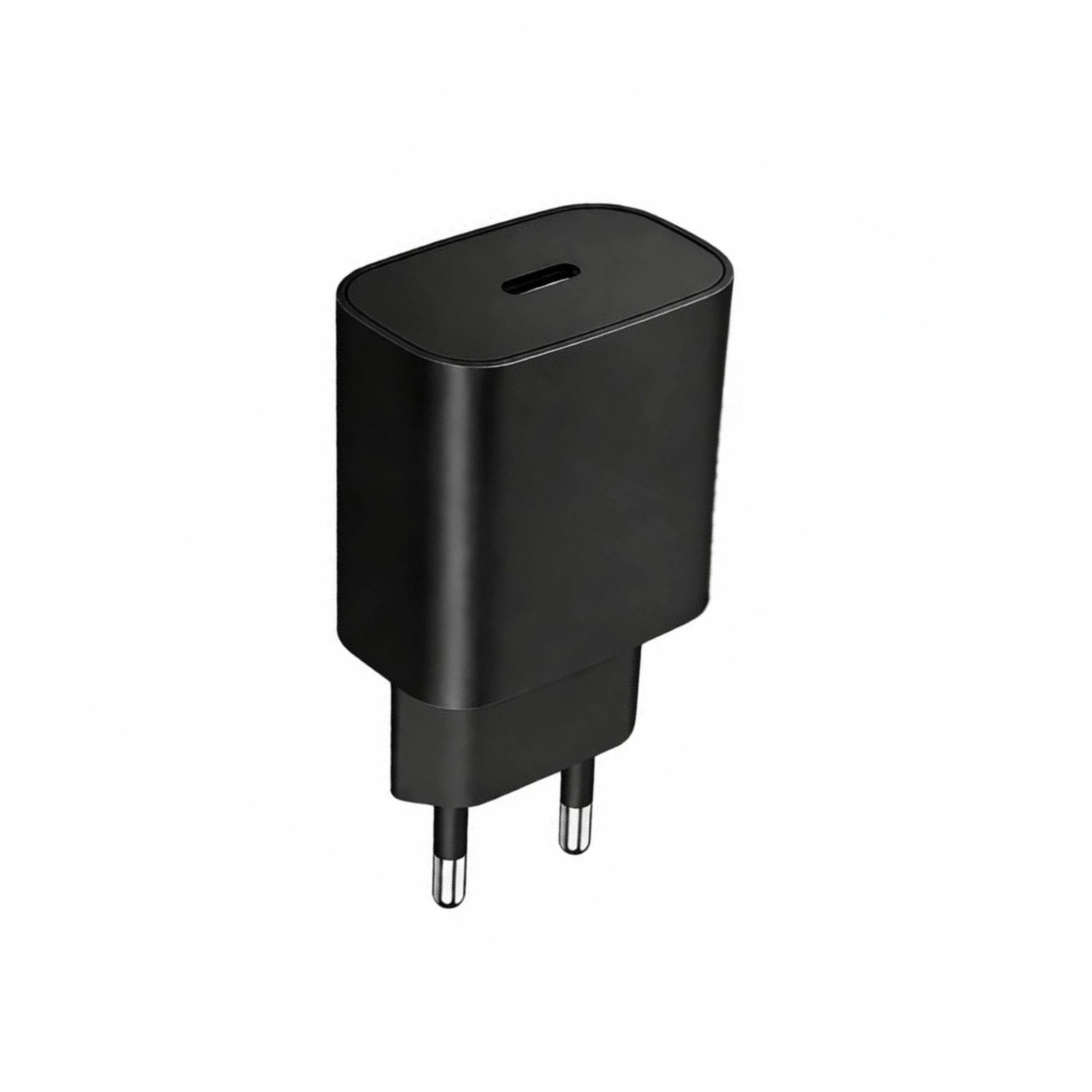 MobileKing Schnell-Ladegerät 25W USB-C Power Delivery Schwarz USB-Ladegerät (1-tlg., Power Delivery 3.0, PPS, 25W, Überspannungsschutz)