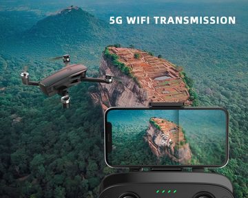 SNAPTAIN SP7100 Drohne (4K Ultra HD 1080P Full HD, Faltbare Drohne 4K Kamera,Intelligente GPS Rückkehr)