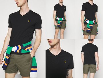 Ralph Lauren T-Shirt Polo Ralph Lauren V Neck T-Shirt Black Shirt Custom Slim Fit Tee Top G