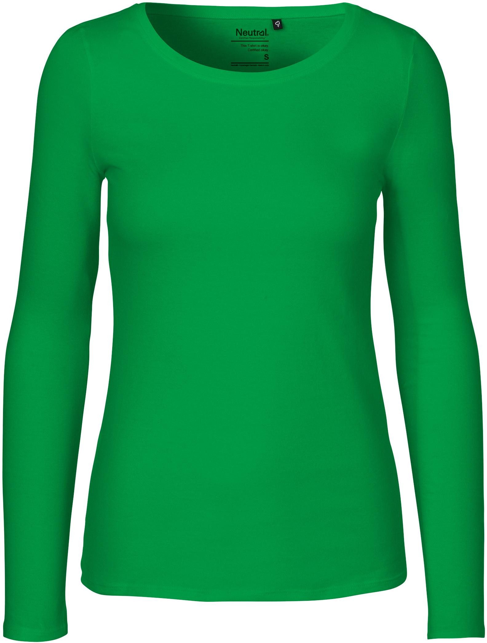Neutral Langarmshirt Damen Long Sleeve T-Shirt / 100% Fairtrade-Baumwolle