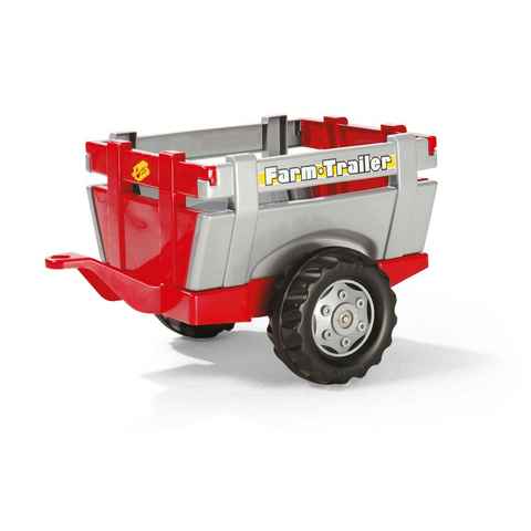 rolly toys® Kinderfahrzeug-Anhänger Rolly Toys Anhänger rot silber 122097