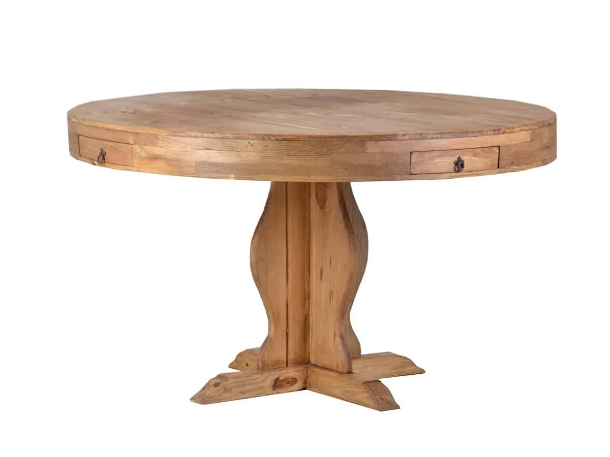 MiaMöbel Esstisch Mexico, aus massivem Pinienholz Honig