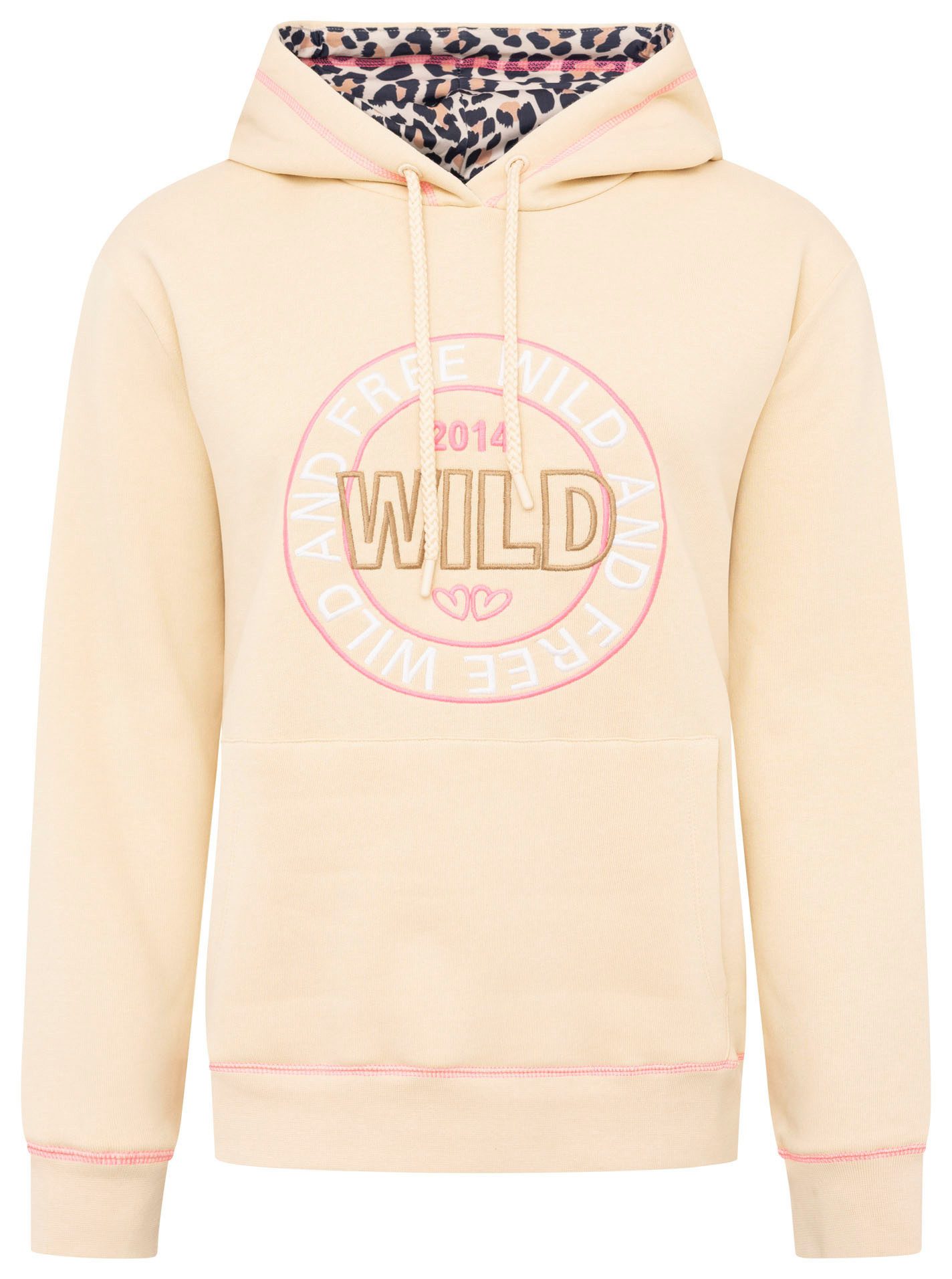 Zwillingsherz Hoodie "Leo Free and Wild" günstig online kaufen