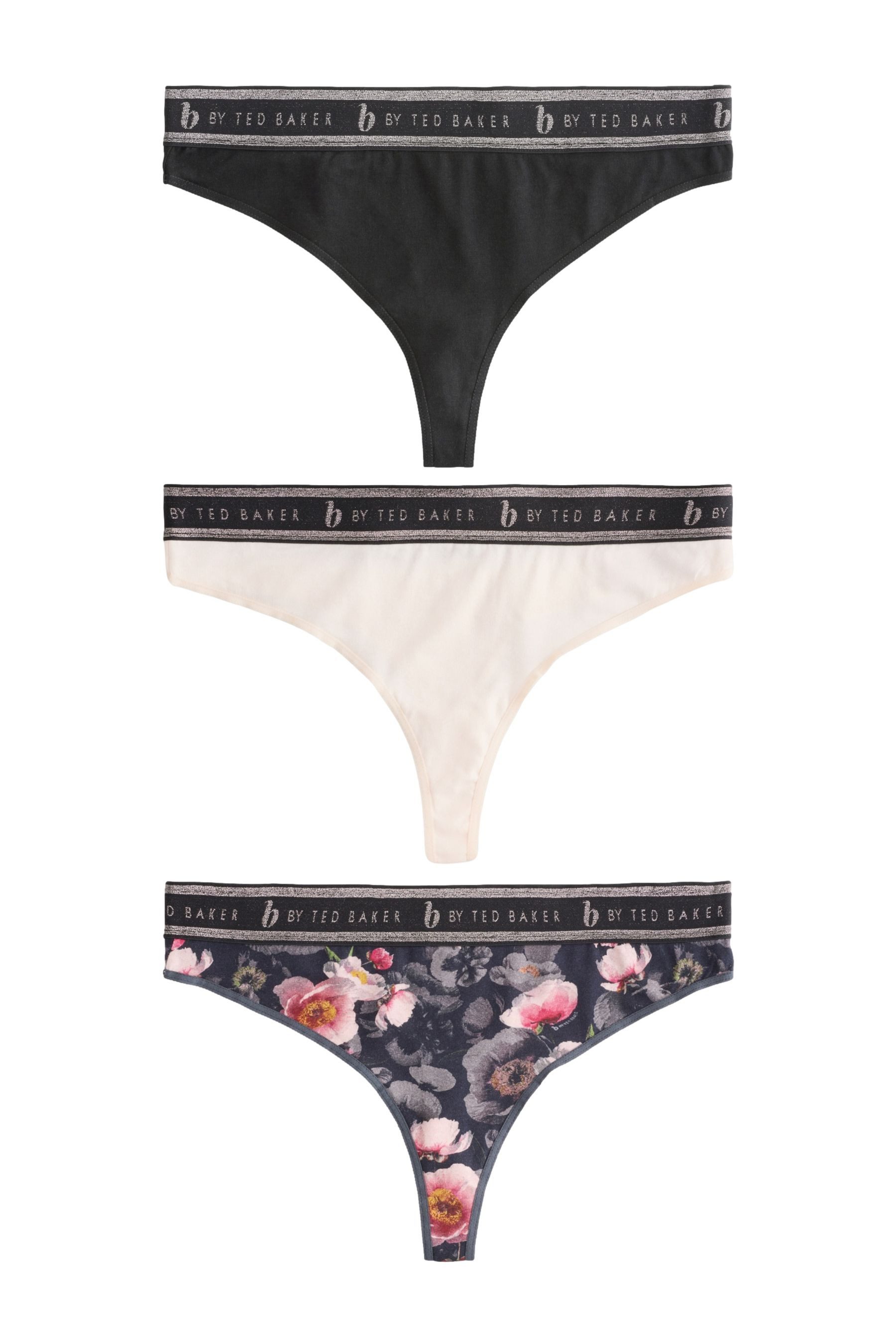 String B by Ted Baker Slips, Tanga, 3er-Pack
