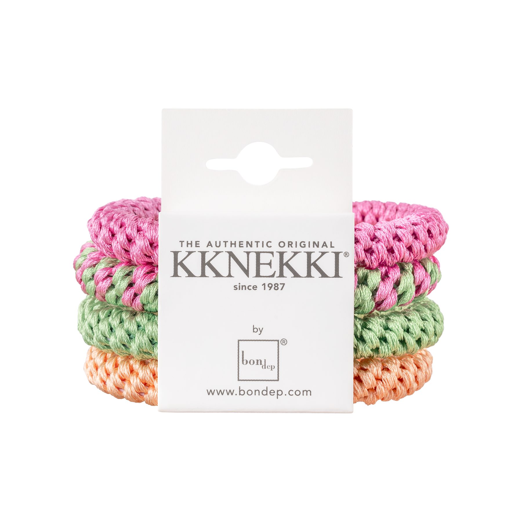 KKNEKKI Haargummi Original Hair Ties - 4er Bundle
