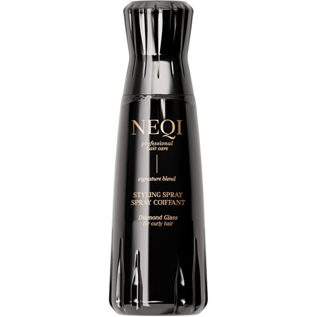 NEQI Haarpflege-Set Stylingspray für lockiges Haar Diamond Glass (Stylingspray) 180 ml