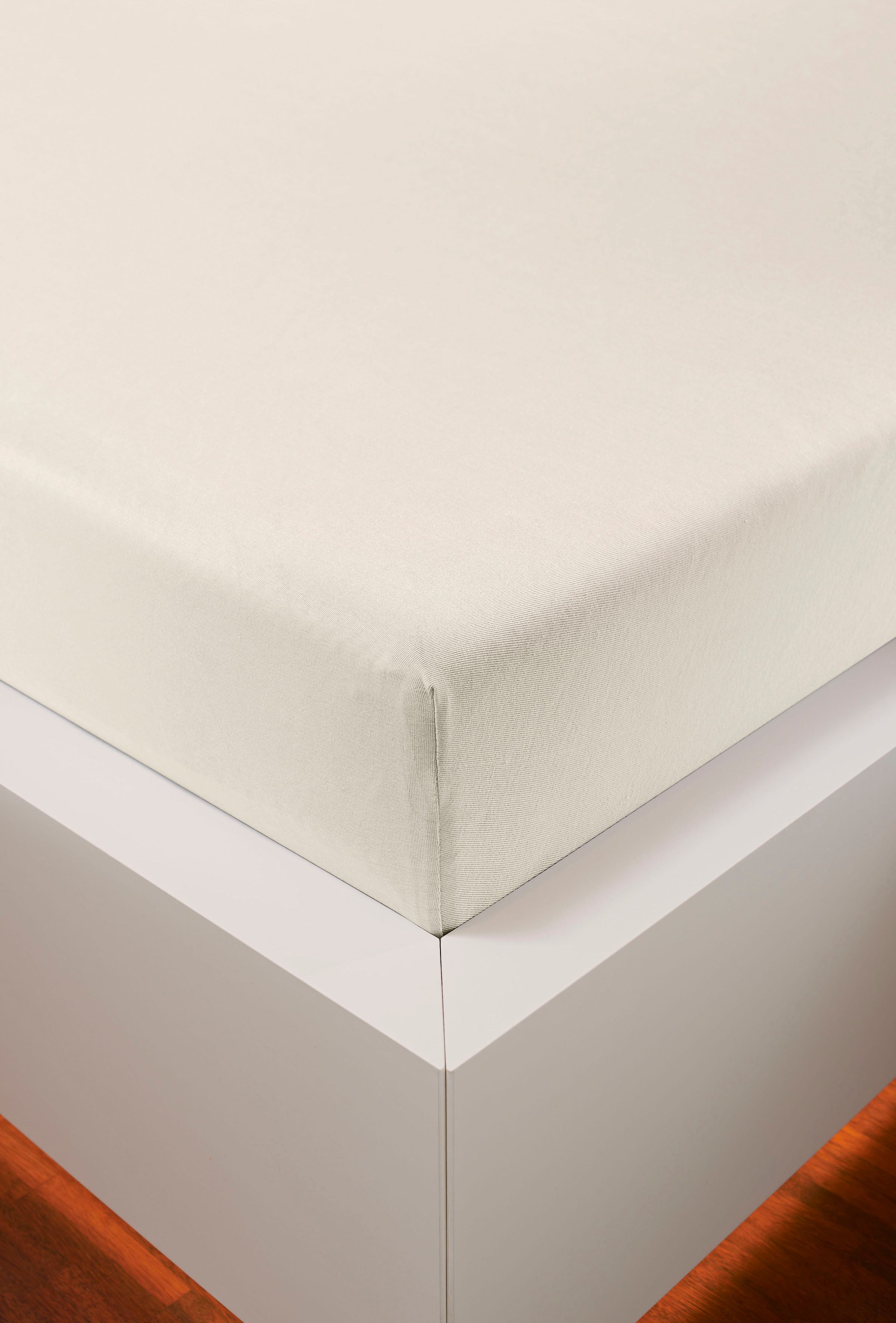 bellana Spannbettlaken »Jersey-Elasthan Aqua in Gr. 90x200, 140x200 oder 18 günstig online kaufen