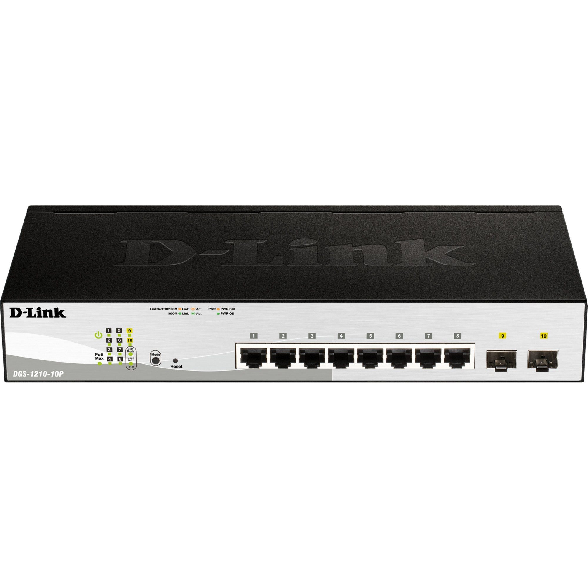 D-Link D-Link DGS-1210-10P/E, Switch Netzwerk-Switch