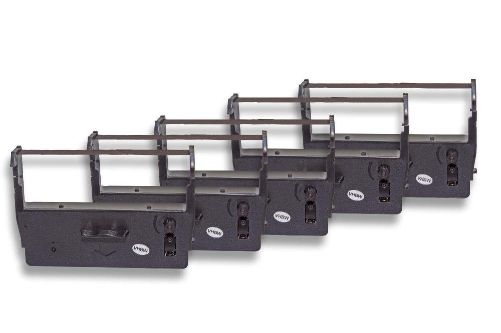 vhbw Beschriftungsband passend für Epson Cash-Register-Printer ERC 37, M 760 S, M 760, M 780