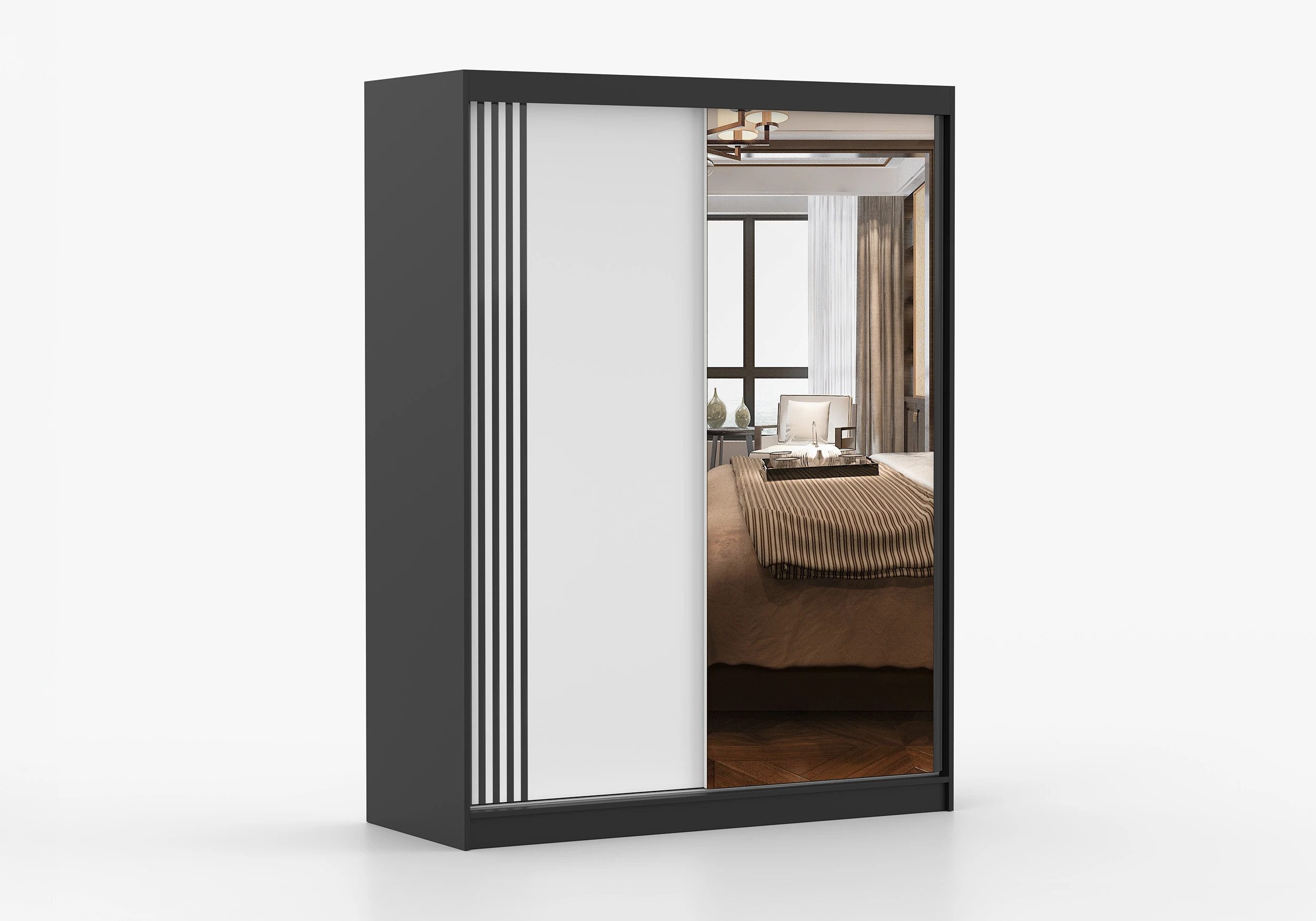 imoebel24 Schwebetürenschrank VISTA 07 150 cm günstig online kaufen