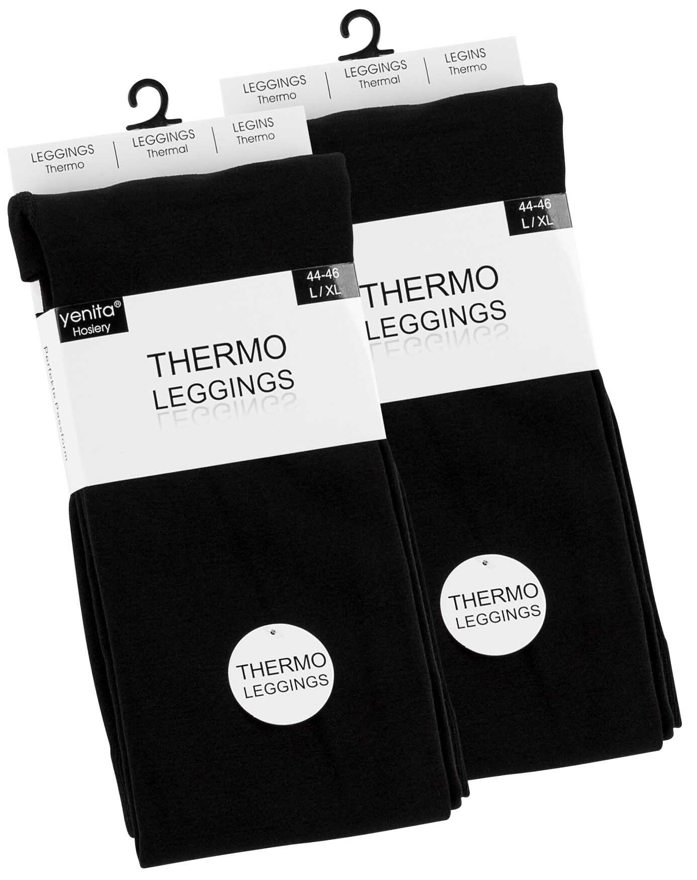 Yenita® Thermoleggings Gefütterte Leggings (2-tlg) mit weichem Innenfleece