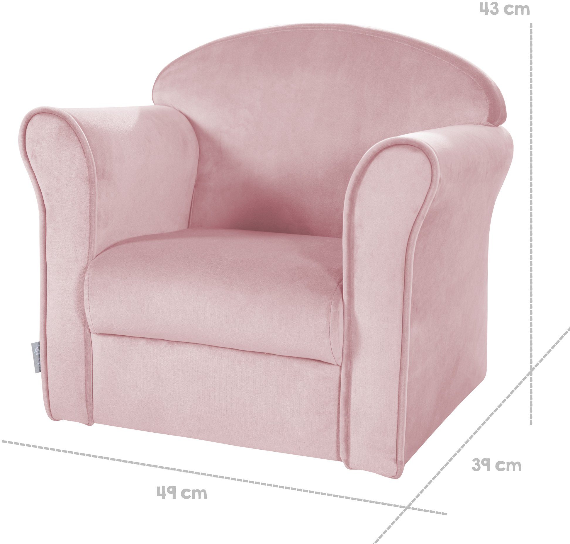 roba® Kindersessel Lil Sofa, mit Armlehnen