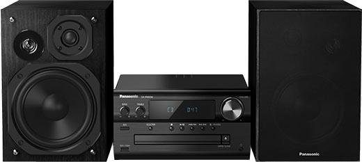 Panasonic schwarz W) (DAB), SC-PMX94EG Microanlage (Digitalradio 120 FM-Tuner RDS, mit