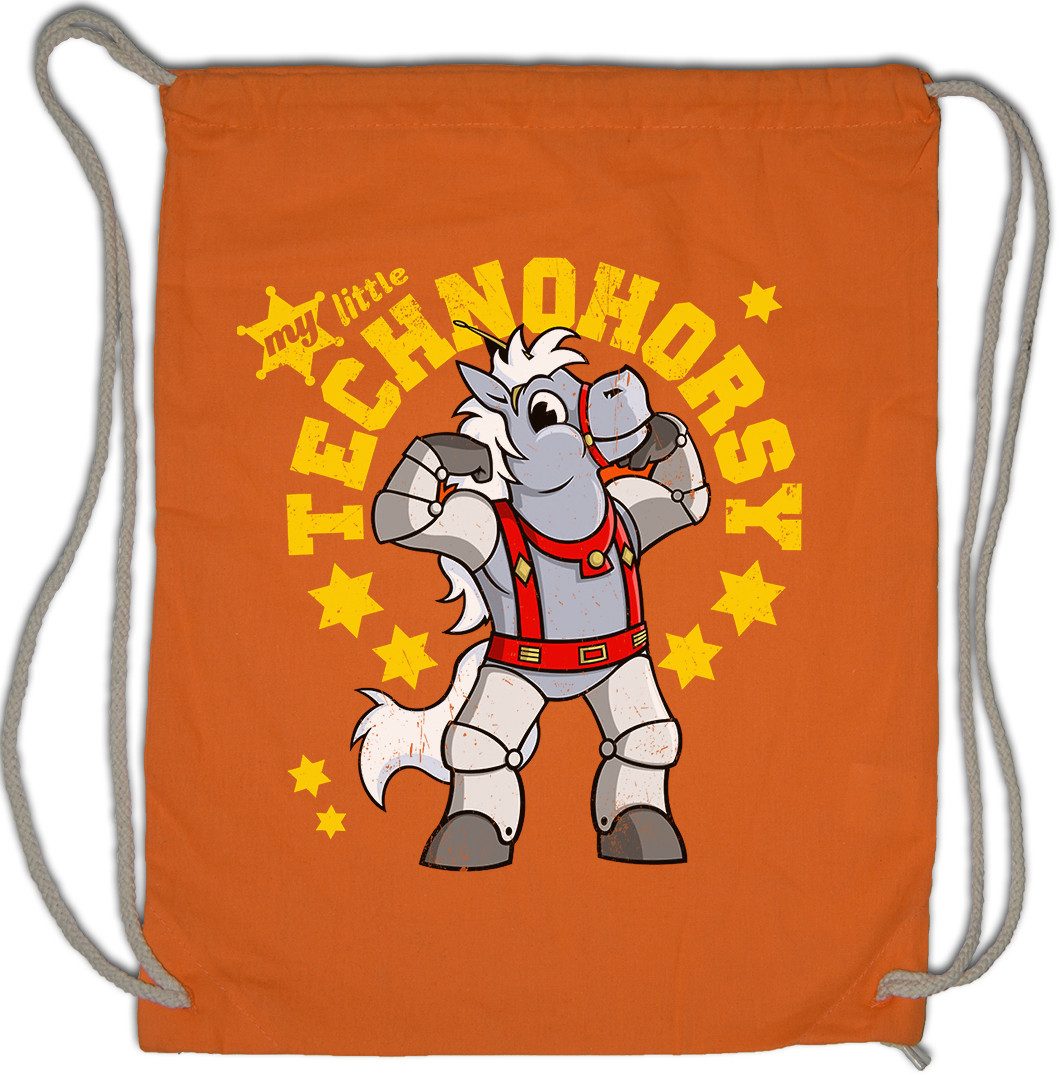 Turnbeutel My Little Technohorsy Turnbeutel Marshall Horse Pferd Bravestarr