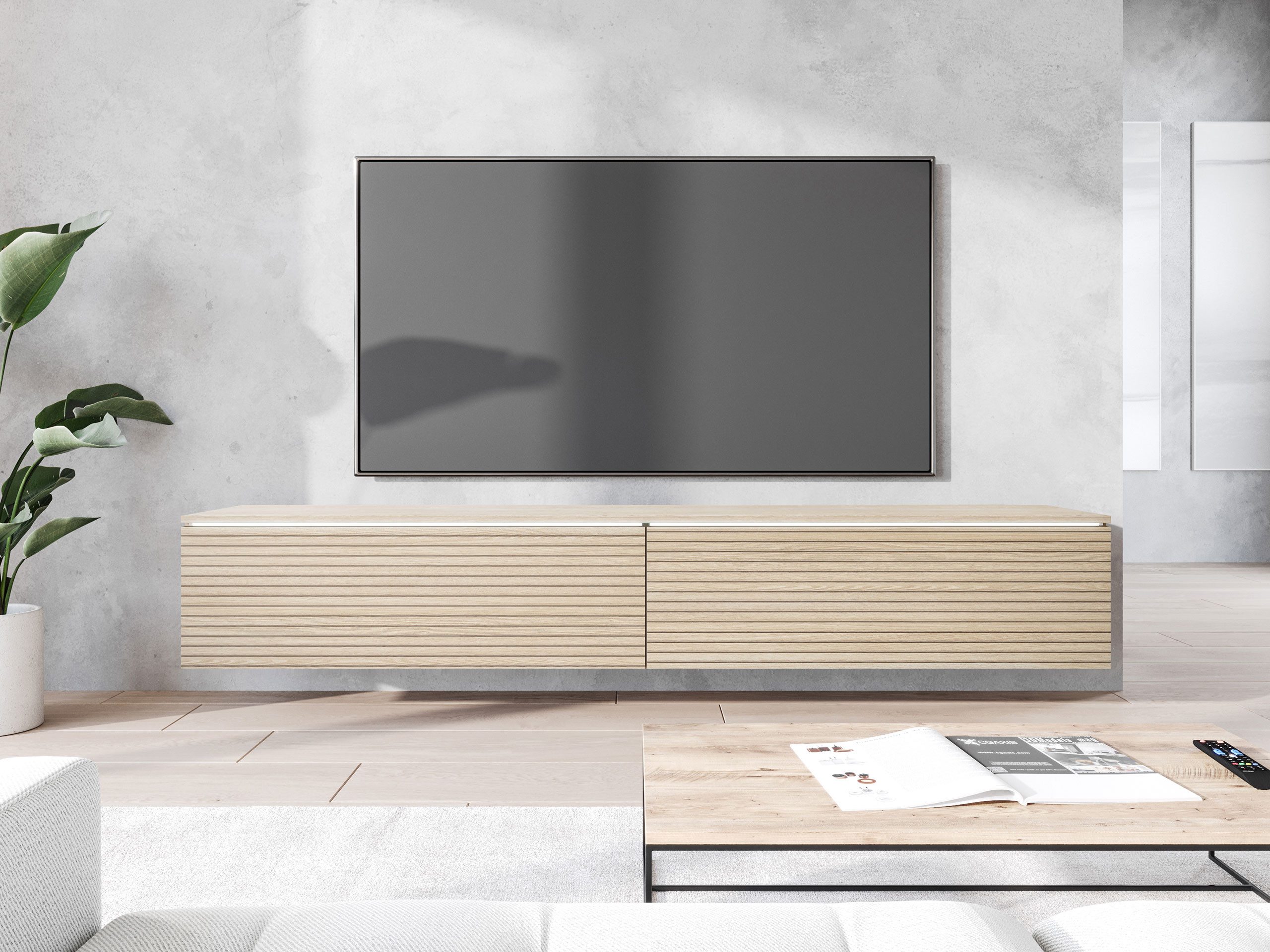 MIRJAN24 TV-Schrank D180 (mit zwei Klappen) günstig online kaufen