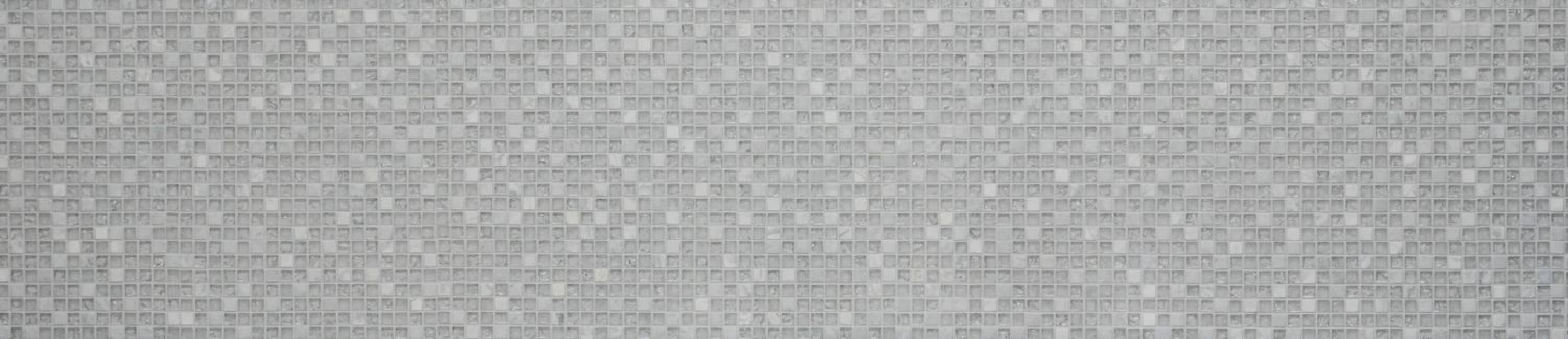 Mosaikfliesen Mosani Glasmosaik klar Mosaikfliese Naturstein weiß