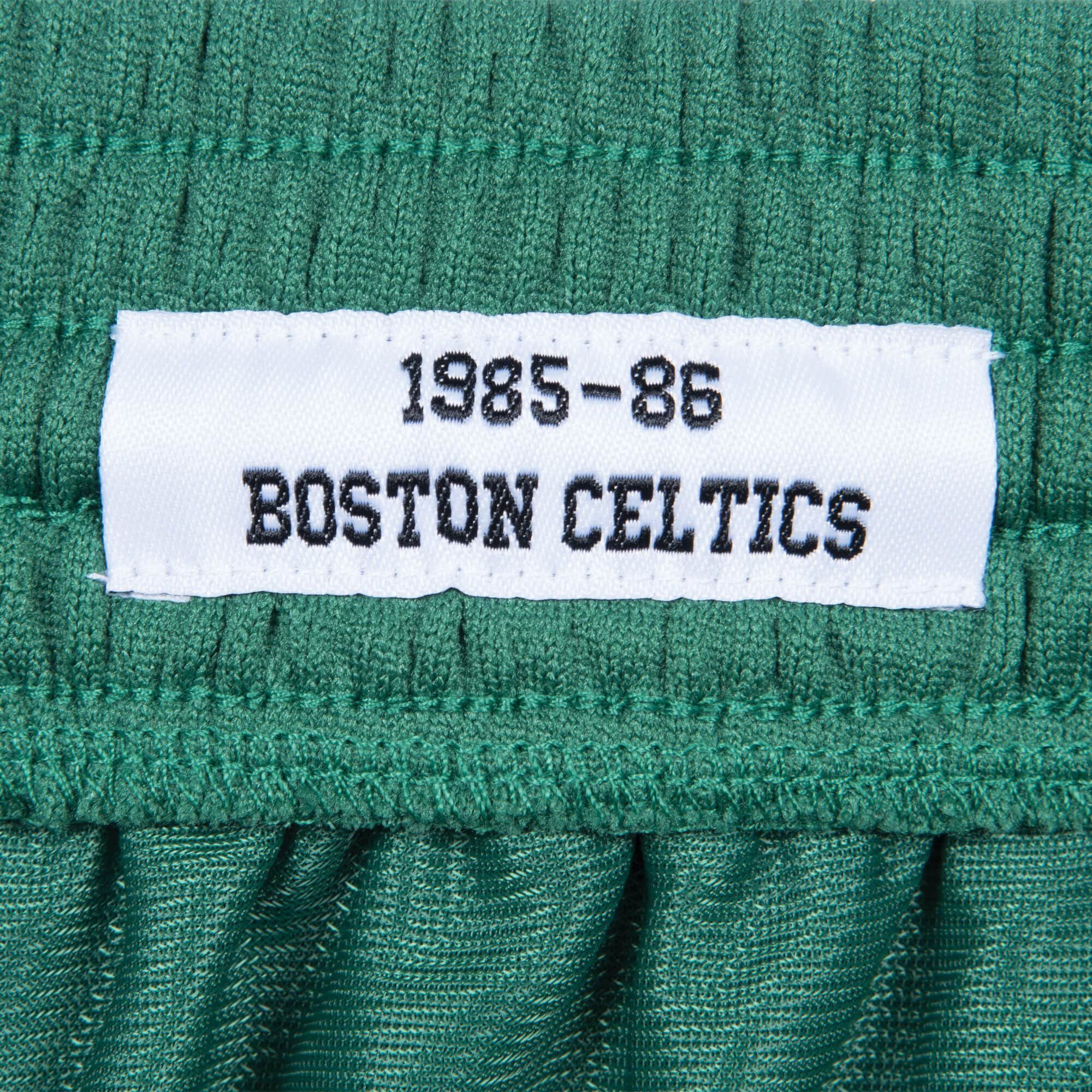 Ness Road Celtics 198586 Mitchell Shorts & Boston Swingman