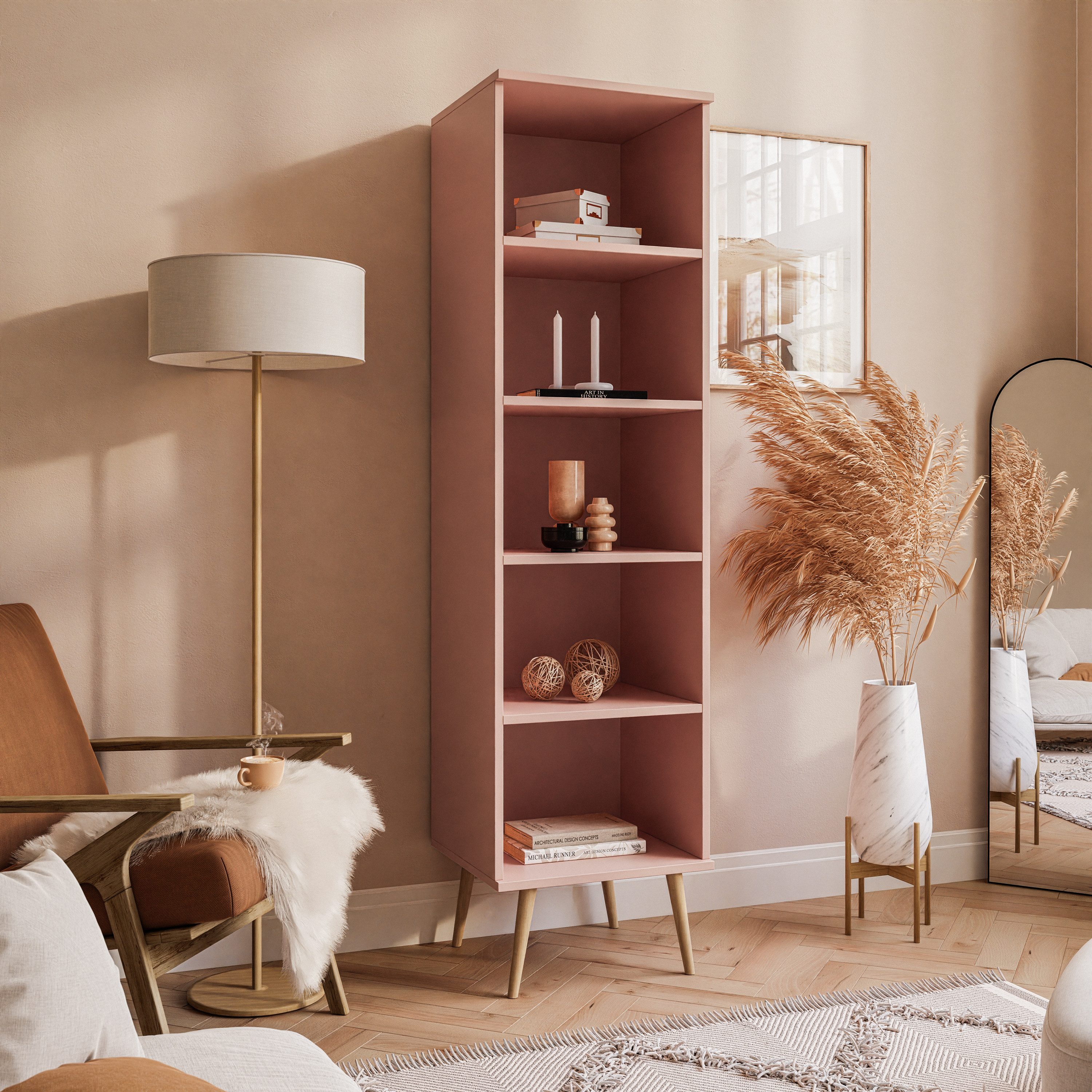 Lookway Standregal Harmony Bücherregal mit 5 Fächern günstig online kaufen