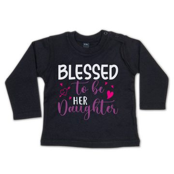 G-graphics Kapuzenpullover Blessed to be her Mama & Blessed to be her Daughter (Familienset, Einzelteile zum selbst zusammenstellen) Kinder & Erwachsenen-Hoodie & Baby Sweater