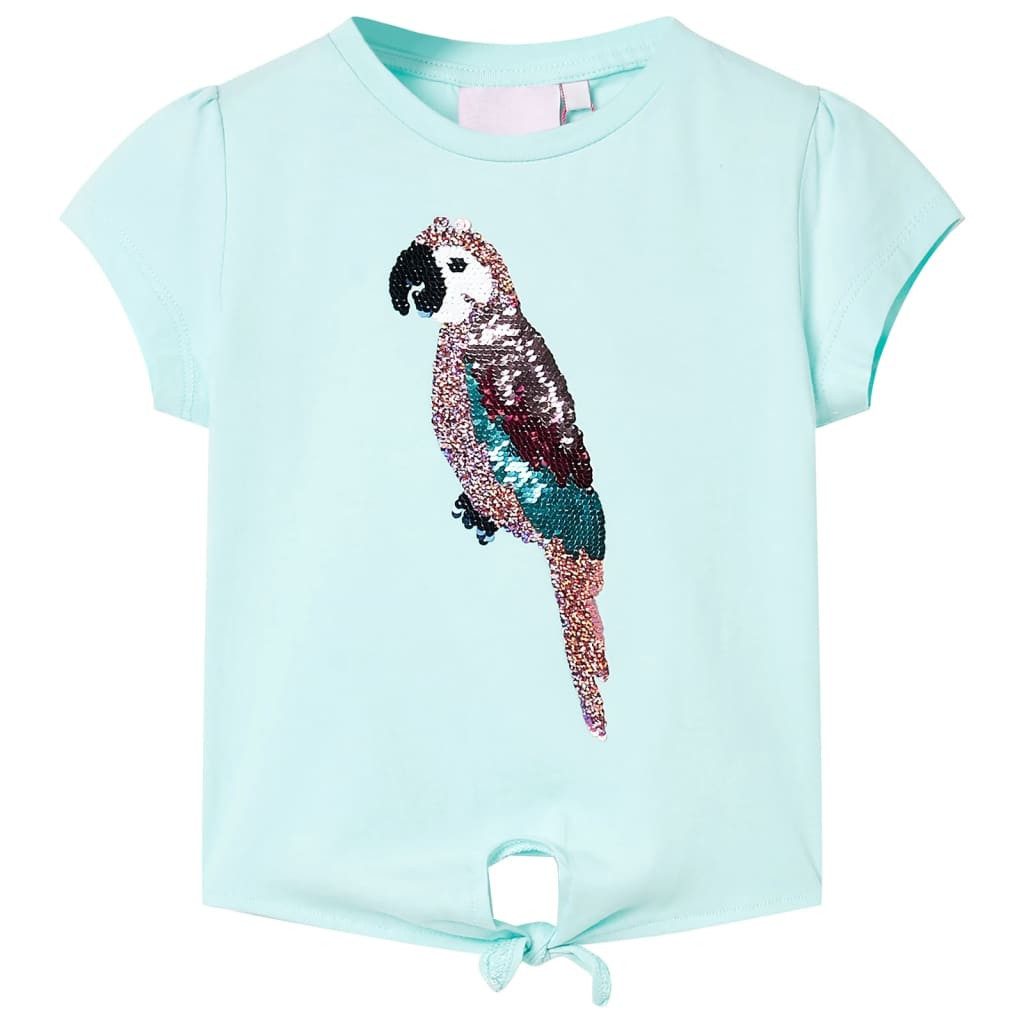 T-Shirt Kinder-T-Shirt Hellblau 140