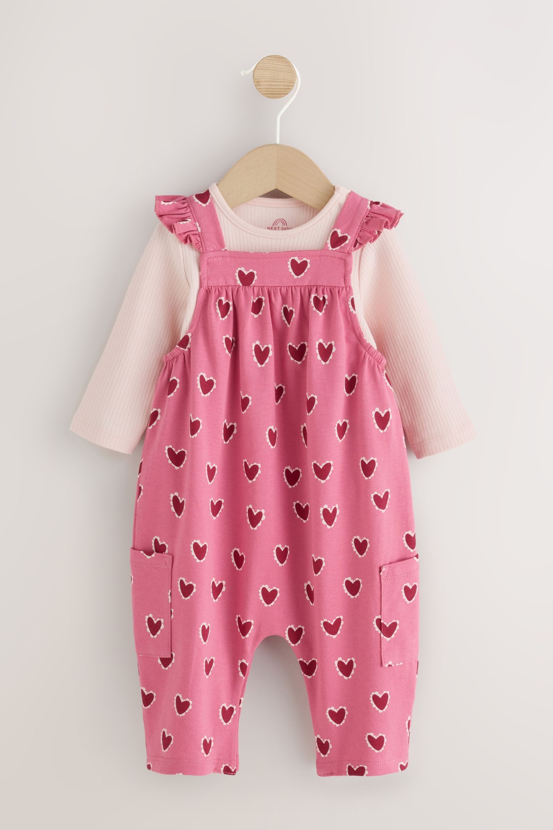 Next Body & Hose Baby-Latzhose und Body aus Jersey, 2er-Set (2-tlg)