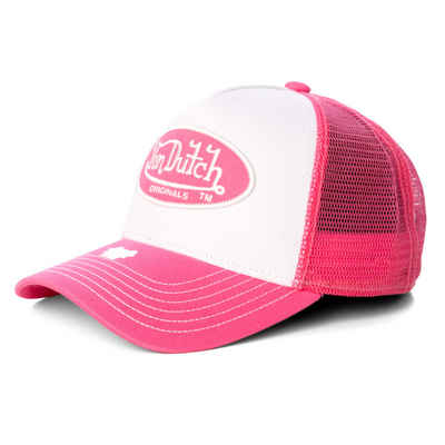 Von Dutch Baseball Cap Cap Von Dutch Trucker Boston, F wht/pink (1-St)