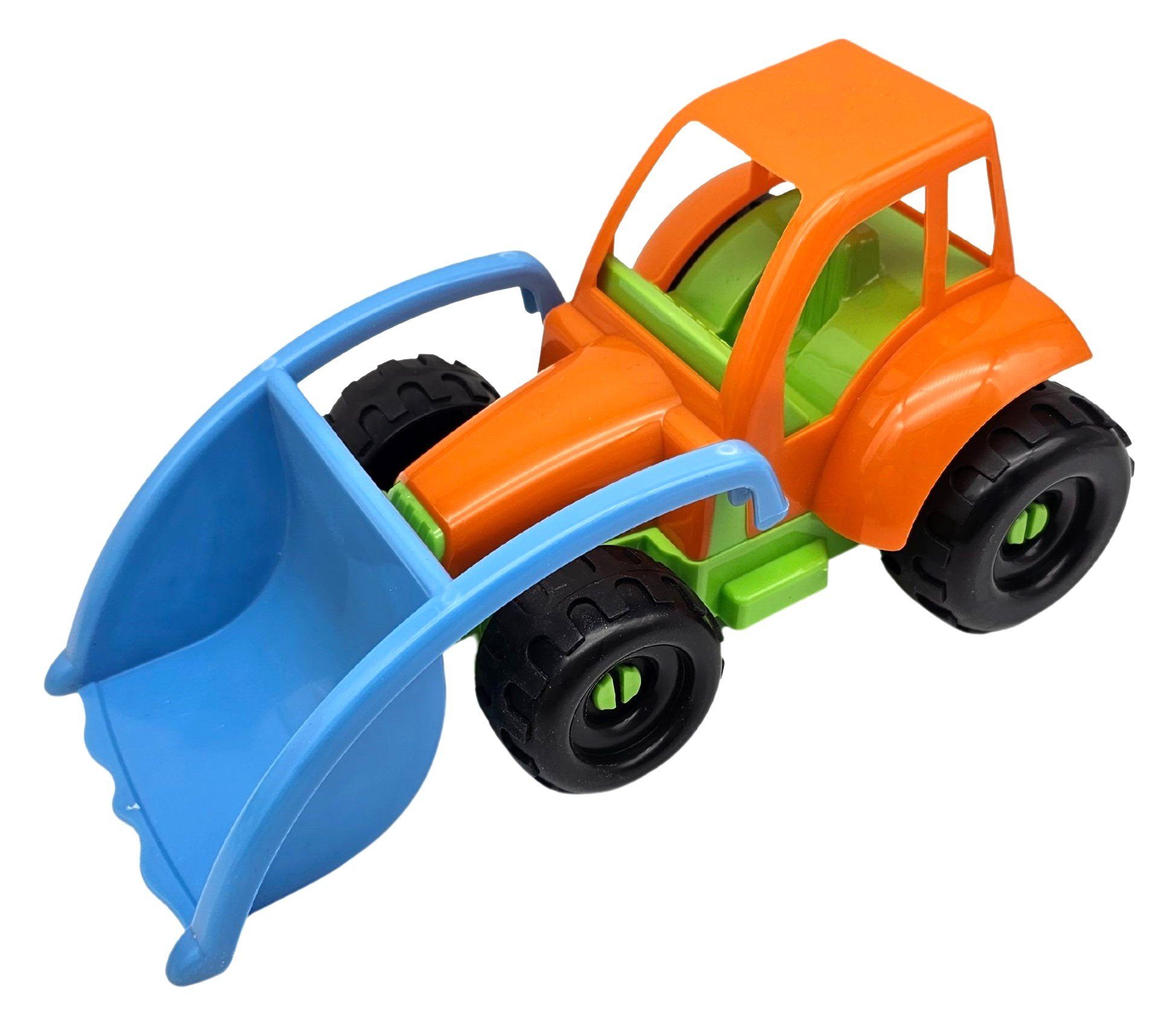 alldoro Spielzeug-Traktor 60046, Spielfahrzeug für Kinder, 26 cm, Spielzeugauto indoor & outdoor