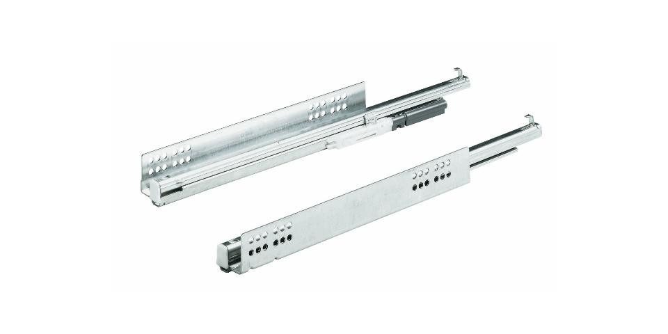 Hettich WC-Deckel-Scharnier Hettich Vollauszugsystem Quadro V6 Silent System